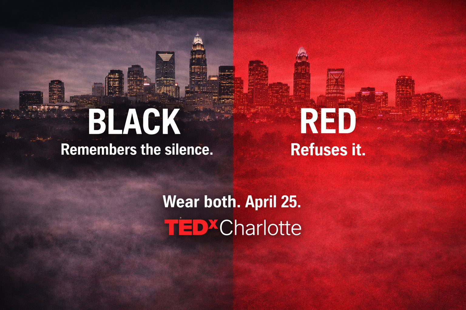 Why TEDxCharlotte Is Asking Attendees to Wear Red and Black