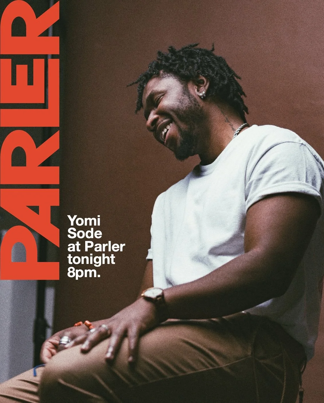 We at Parler are honoured to be welcoming the hugely gifted writer, performer and facilitator, Yomi Sode to our venue tonight. &nbsp;
Yomi will be hosting a @firstfive_live discussion between 8pm &amp; 9pm with the inspiring Afghan rapper &amp; human