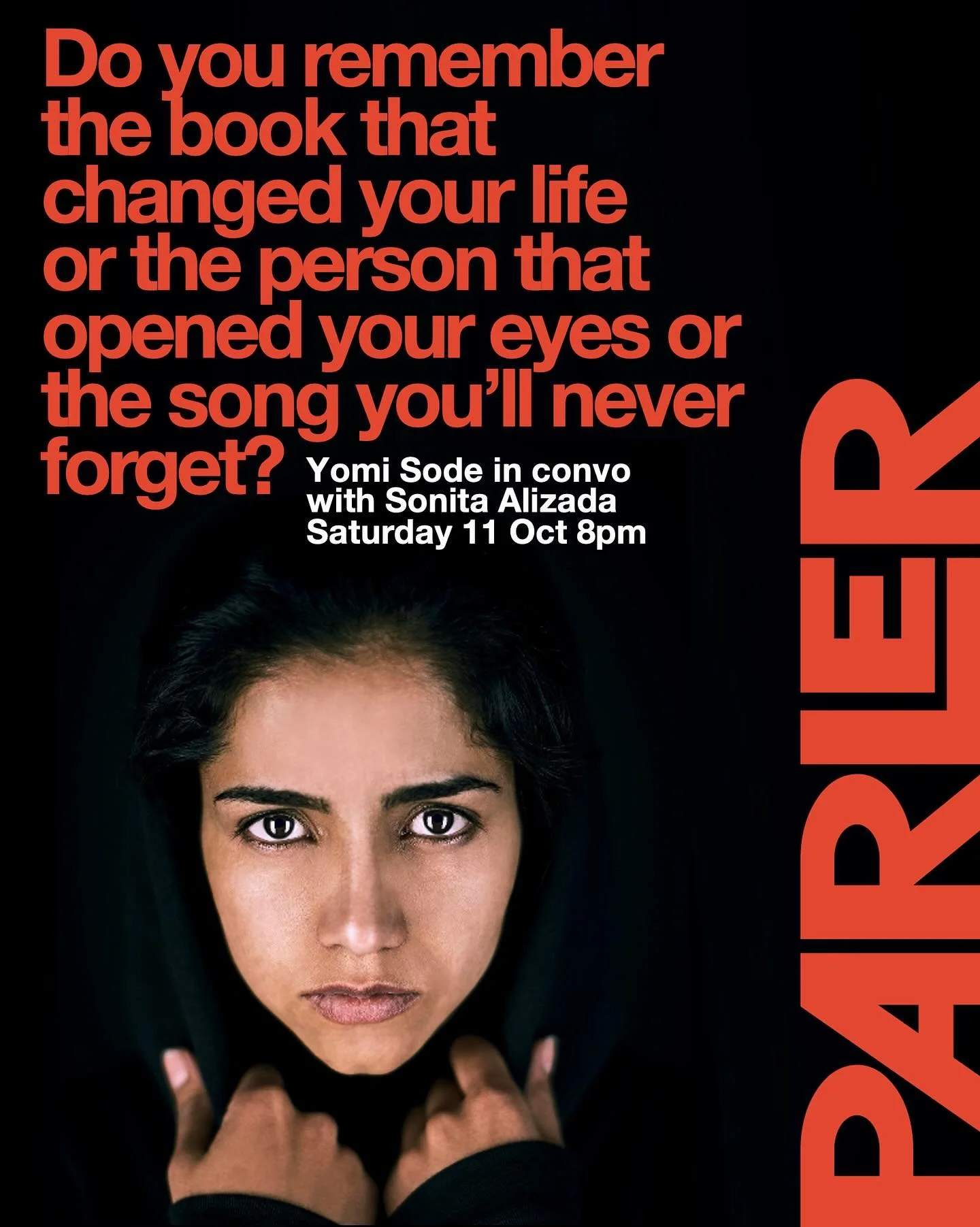 Join us for an amazing free event on Saturday 💥

@sonitalizadeh and @yomi_sode will be speaking at Parler as part of this year&rsquo;s&nbsp;@cheltfestivals&nbsp;Lit Crawl series. A&nbsp;@firstfive_live special   Date: Sat Oct 11th Fee: It&rsquo;s FR