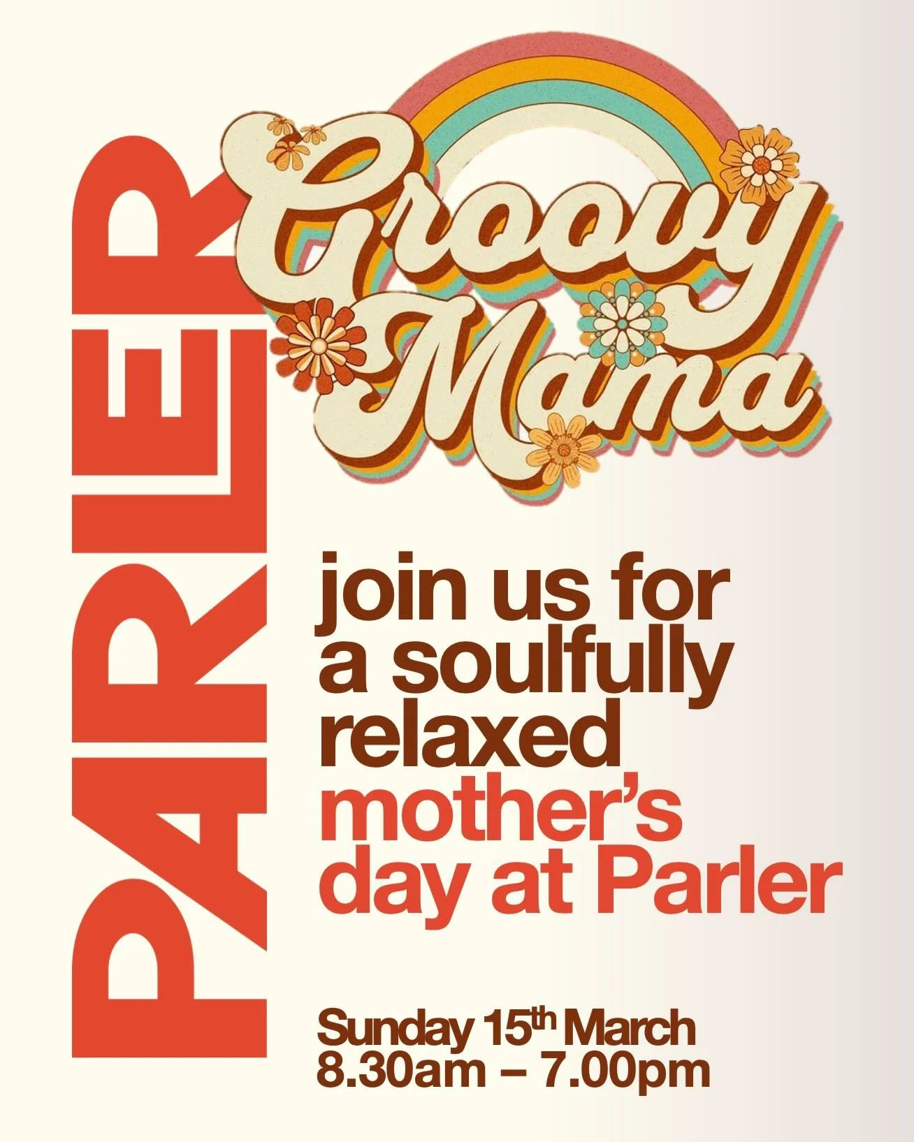 Calling loving sons &amp; daughters! 
Looking for an alternative and sonically joyful Mother&rsquo;s Day experience?
Drop by with your mum &amp; treat her to a complimentary coffee, tea or hot drink on us, while tuning into our soulful &amp; love-fi