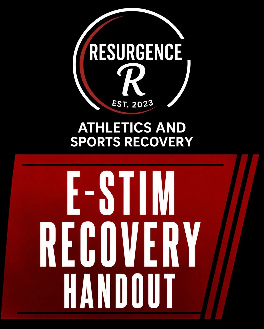 E-Stim Recovery Handout