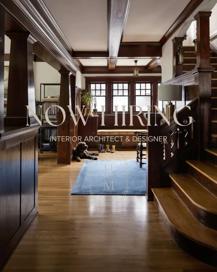 We are looking to hire! Please reach out to us if you&rsquo;re interested. Hr@hyrelmathiasinteriors.com