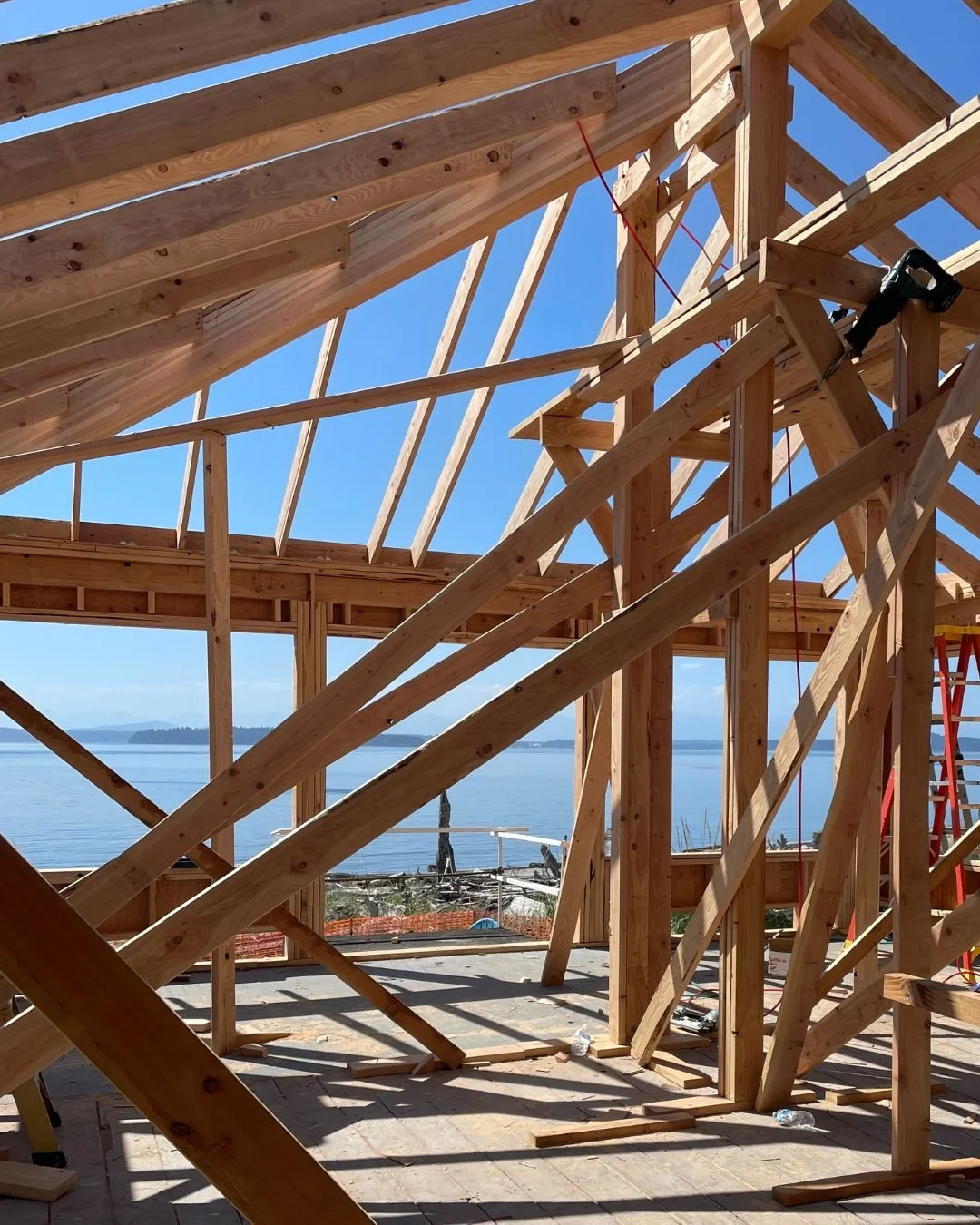 The simple joy of site visits. Swipe to see the framing to drywall transition. Our favorite part of a project.

Interior Architecture &amp; Design: @hyrelmathiasinteriors

Visit our website: hyrelmathiasinteriors.com
info@hyrelmathiasinteriors.com
Hy