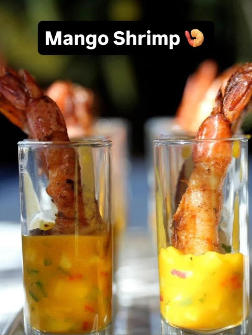Our Mango Shrimp is all about balance&mdash;sweet, bright, savory, and silky.
Fresh flavors that elevate any celebration or gathering. 💛🥭🦐 #scottsdale #scottsdalefoodie #phoenix #phoenixfoodie #azeats #azcatering #azevents #fiesta #soscottsdale #n