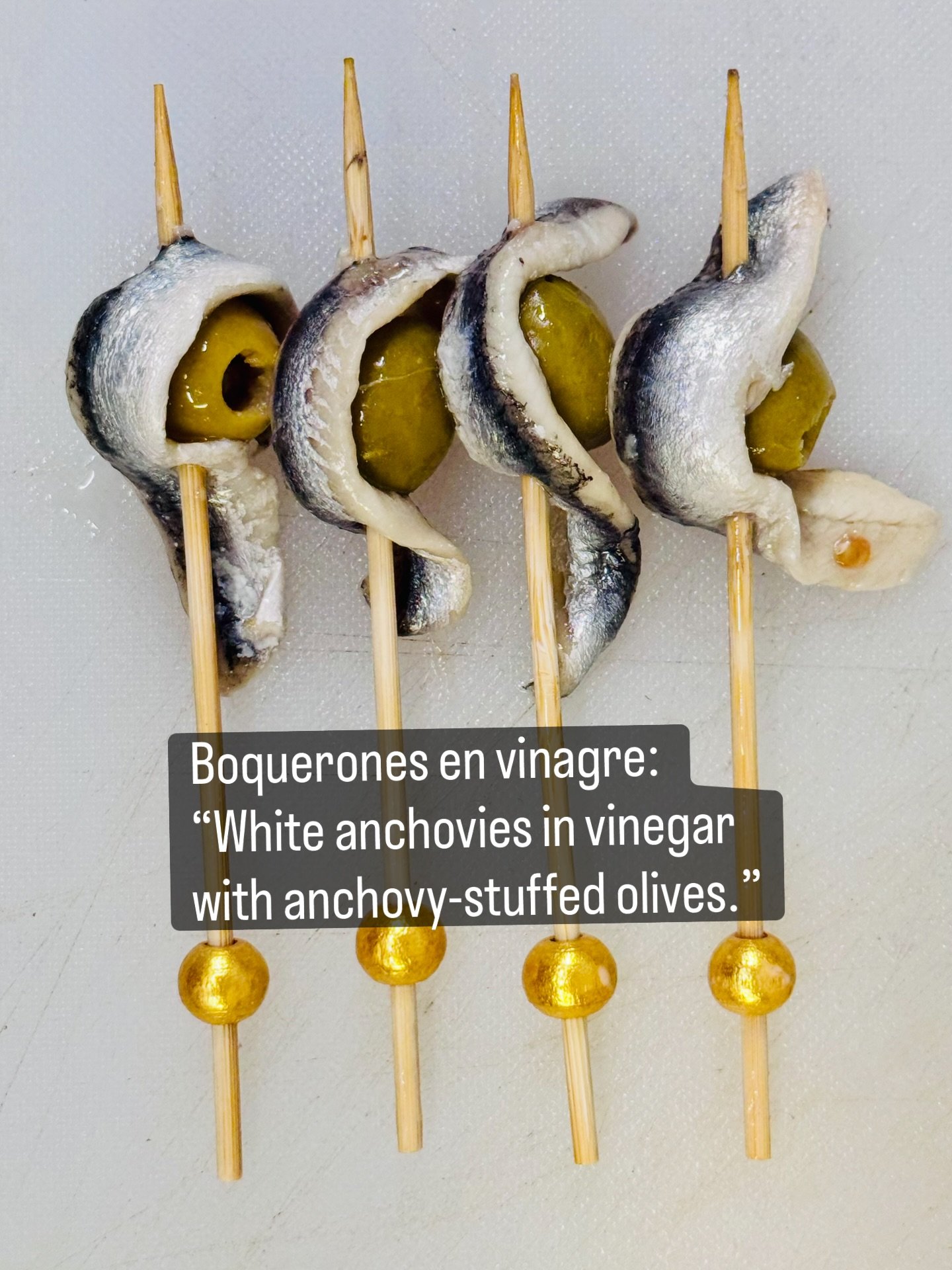 There is nothing quite like that perfect &ldquo;marriage&rdquo; (matrimonio) between a silvery, vinegar-cured white anchovy and a salty olive stuffed with... well, more anchovy. It&rsquo;s tangy, it&rsquo;s salty, and it&rsquo;s basically sunshine on