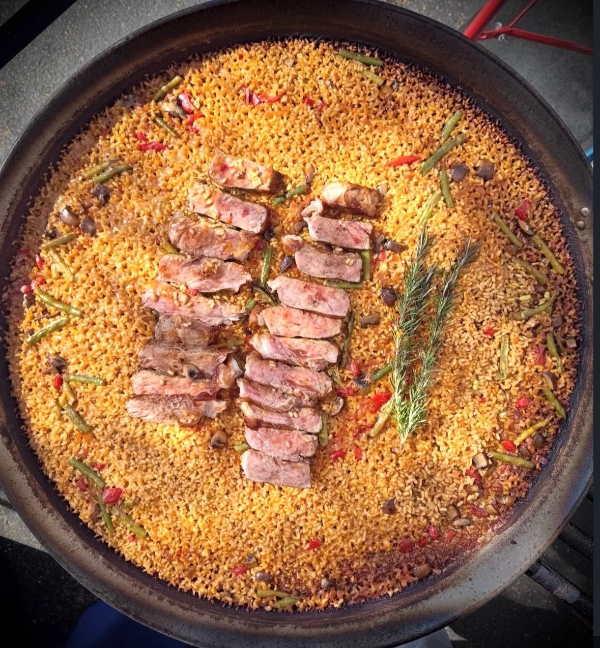 Steak Paella
