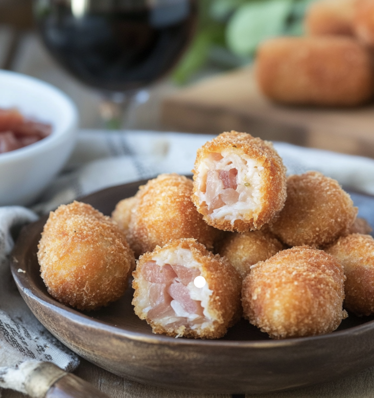Croquetas with Jamon Serrano