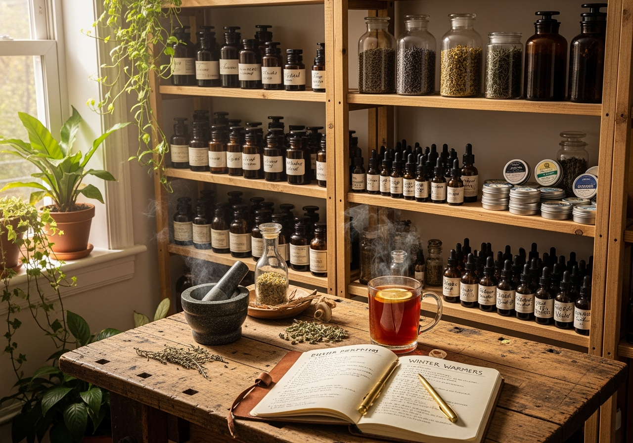 Holistic Home Apothecary: Building Your Own Herbal Medicine Cabinet for Everyday Wellness