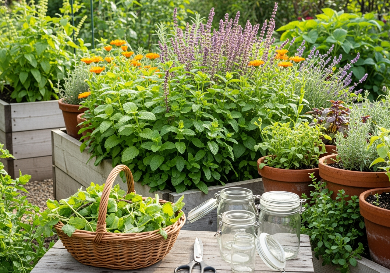 From Garden to Apothecary: How to Grow and Use Your Own Healing Herbs