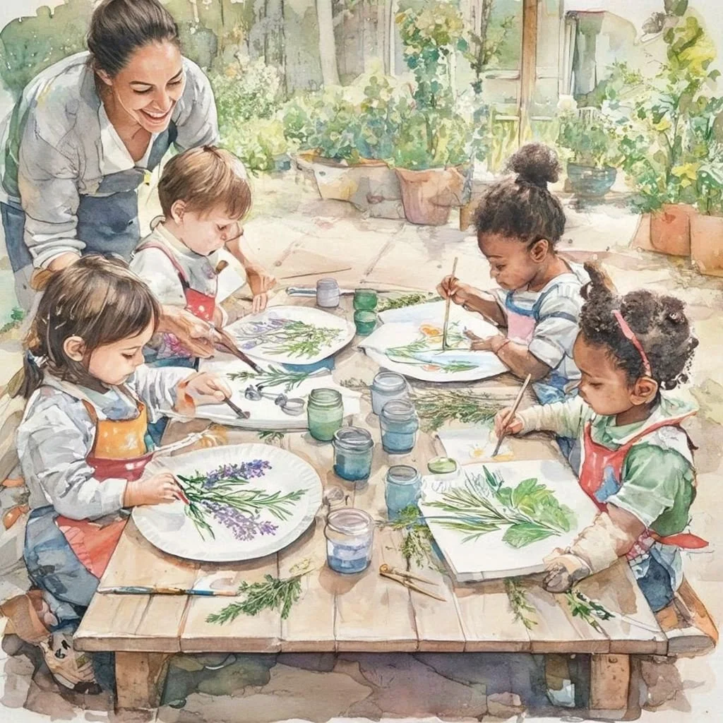 Juice & Paint: Kids' Natural Plant Painting Class! 🧃🌿🎨