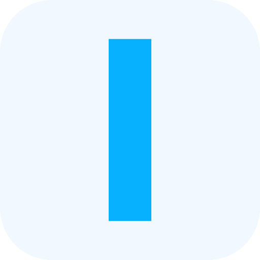 A blue exclamation mark icon on a light gray background.