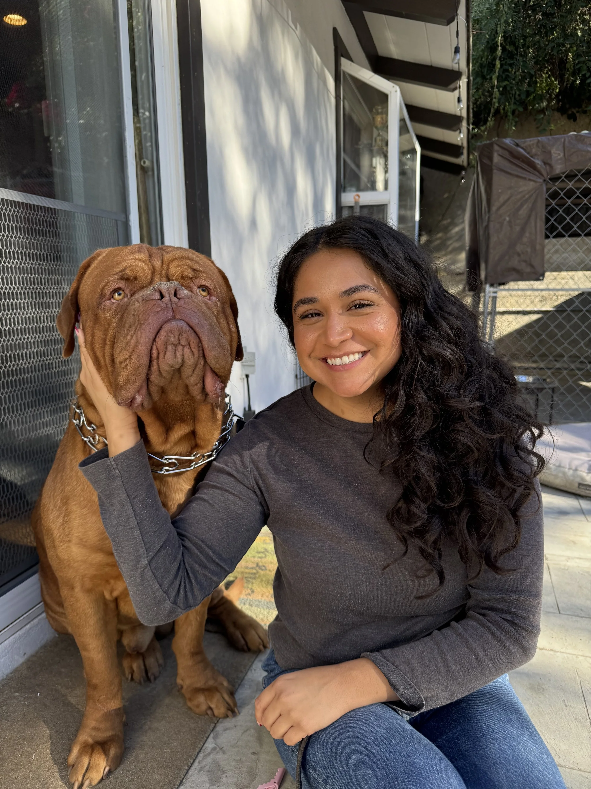 San Diego dog trainer, Jazmine Pagaza.