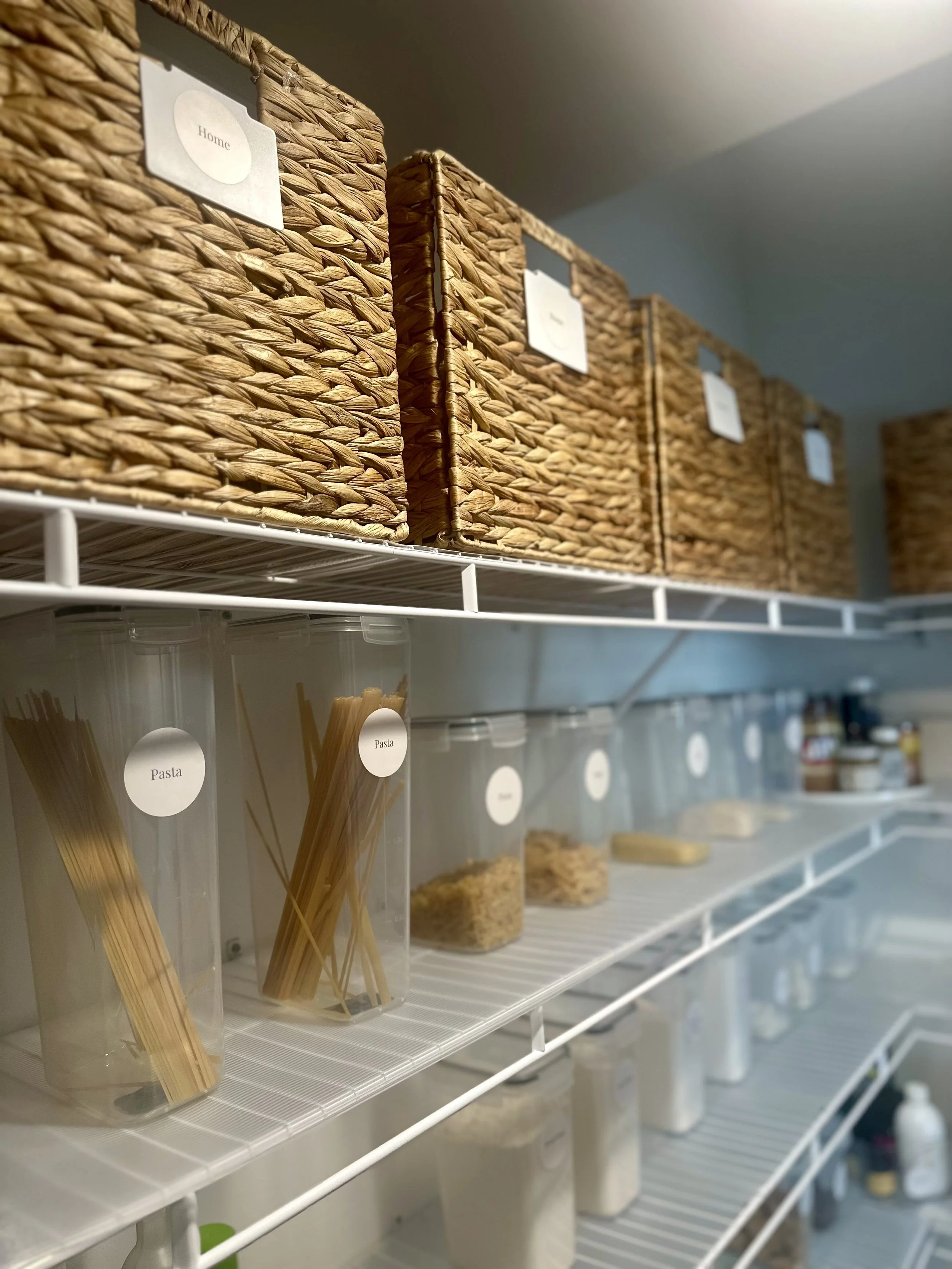 Pantry Project completed by MBrace the Space, LLC