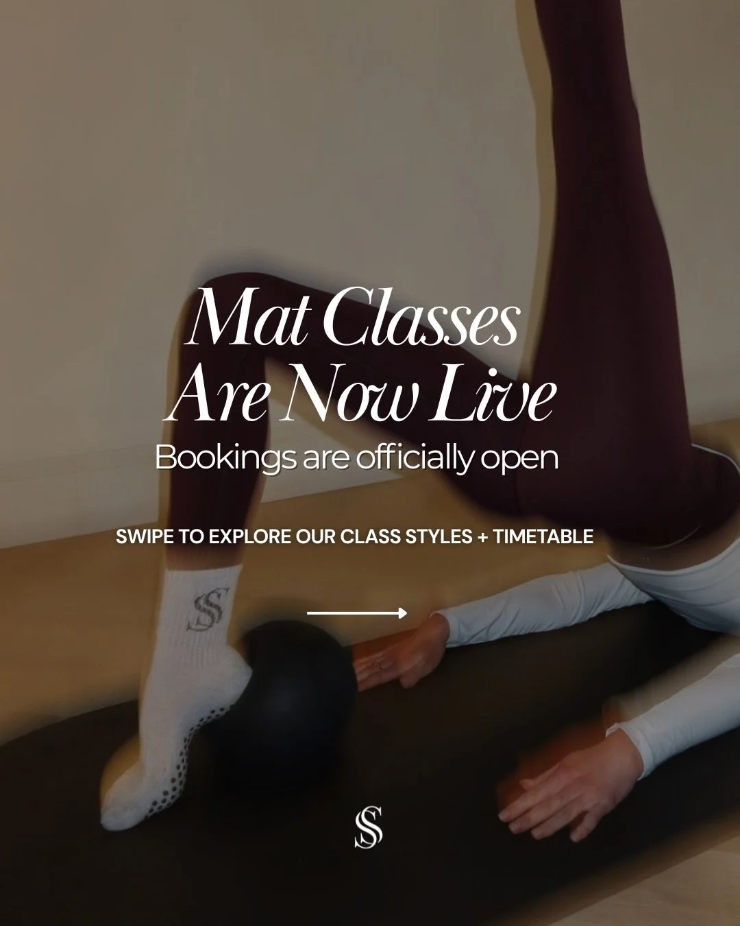 Our Mat Studio timetable is now live ☁️

Thoughtfully designed to complement the rhythm of your week, our new mat classes bring together energising sculpt-focused movement, grounding flows, deep core work, and moments to slow down and reconnect.

We&