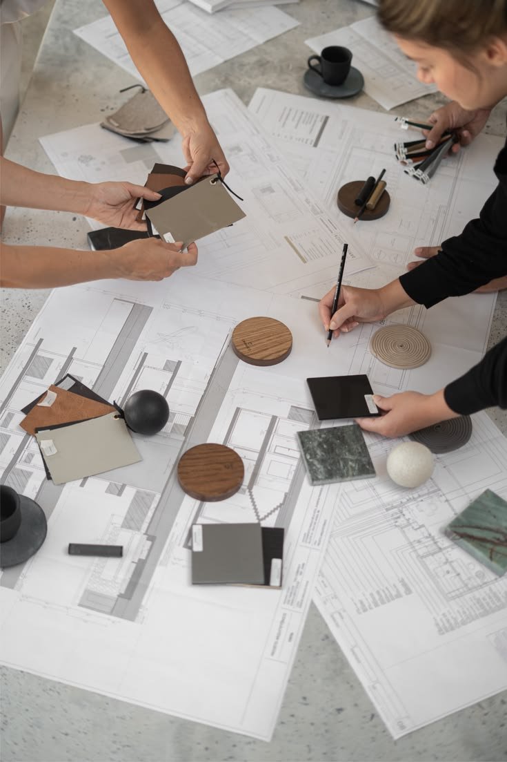 Curated Spaces by Julie architectural curation, design procurement, supplier sourcing and material selection for residential and hospitality projects in the Dominican Republic and the Caribbean.