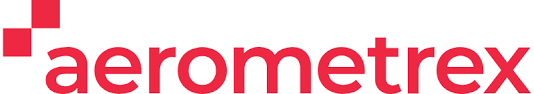 Logo with the word Aerometrex in large red letters.