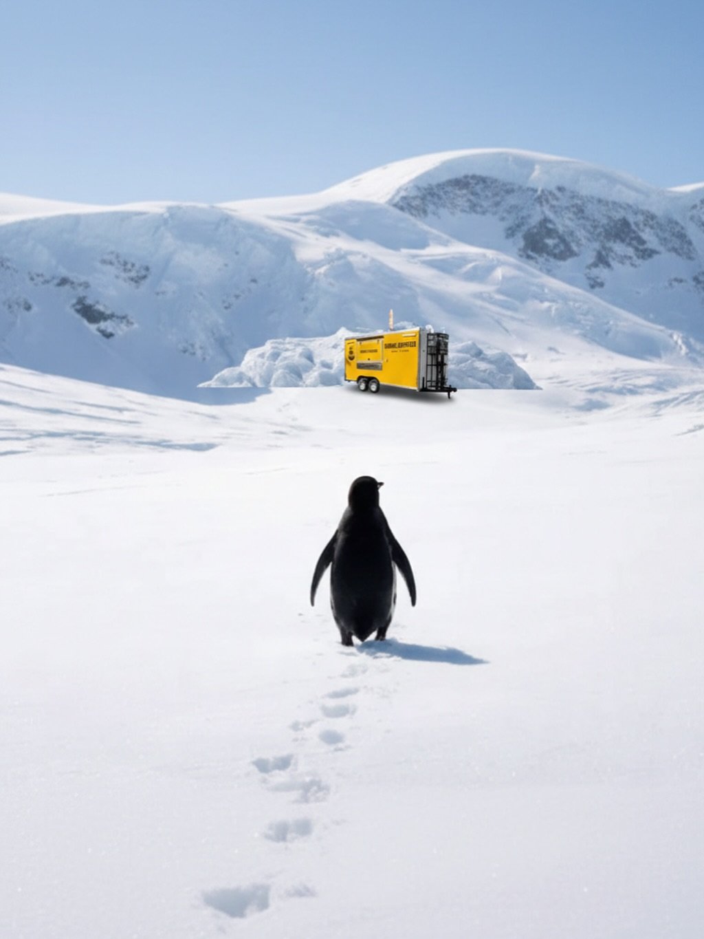 What's the point? It's all just snow and tacos. #nihilistpenguin