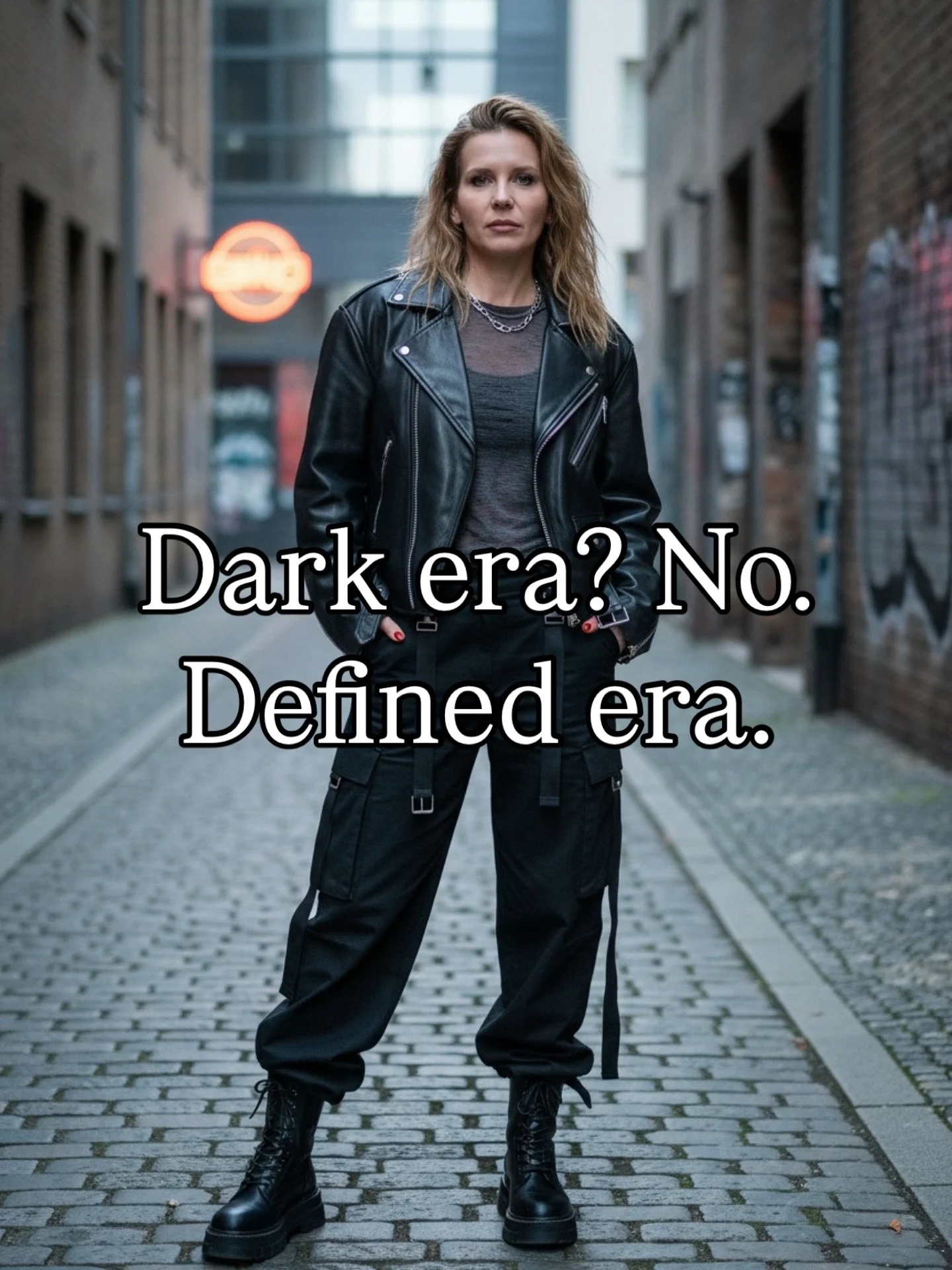 It&rsquo;s not my normal look but I think I might embrace my dark era&hellip; 

Because the me I was ten, three, one years ago is no more. I&rsquo;ve changed. I&rsquo;ve grown&hellip;

And so have you.

It&rsquo;s time to lead. It&rsquo;s time to sto