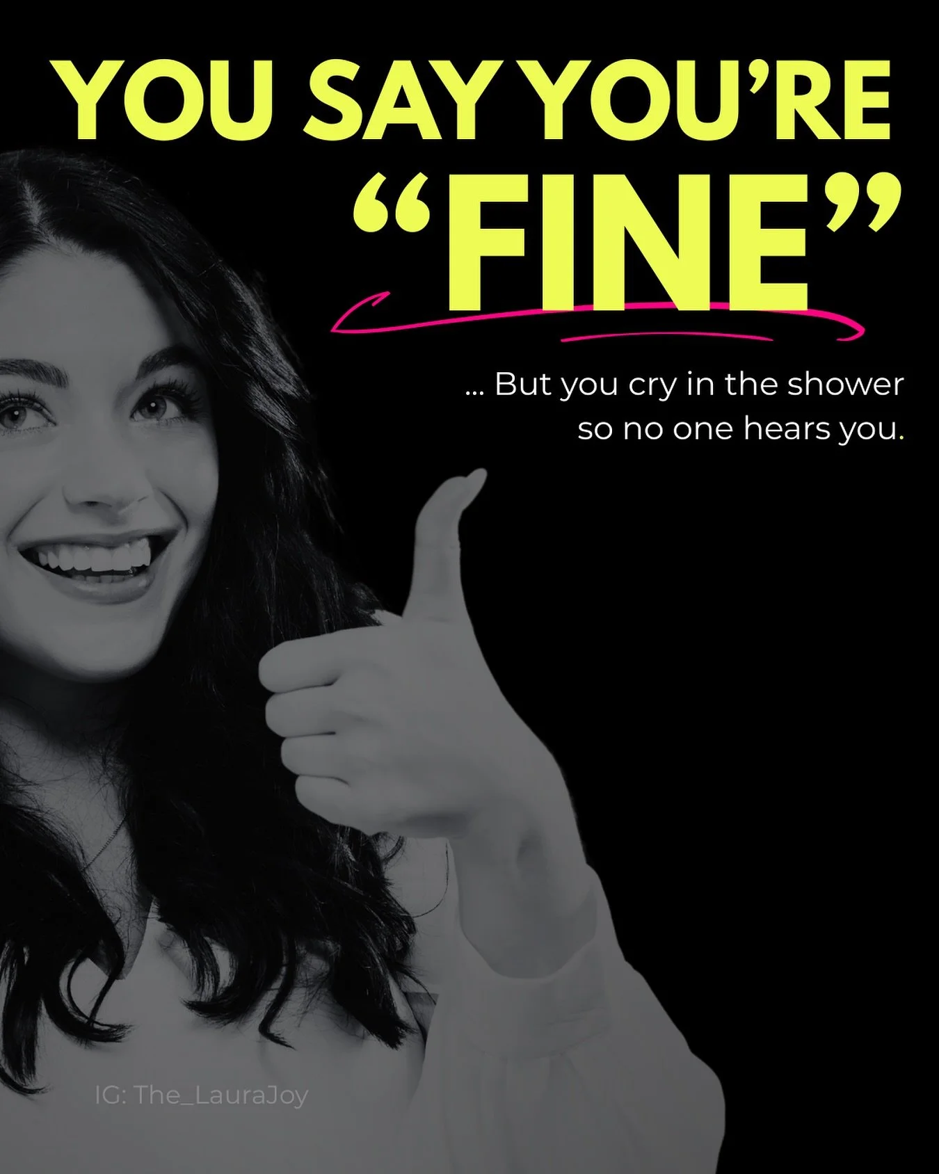 You say you&rsquo;re fine. You smile, show up, tick the boxes. You hold it all together like it&rsquo;s an Olympic sport. 

But your version of &ldquo;fine&rdquo; would flatten most people. You&rsquo;re running on caffeine, calendar invites and (not 