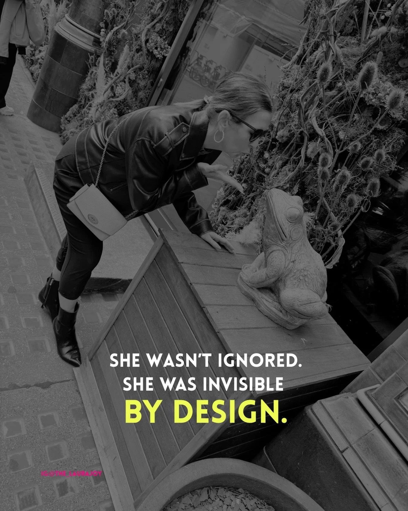 She was competent. Reliable. Trusted.

So she was given:
&bull; more responsibility
&bull; more fixing
&bull; more holding
But not more authority.

Nothing changed until she stopped assuming she&rsquo;d be&nbsp;noticed&nbsp;and started positioning he