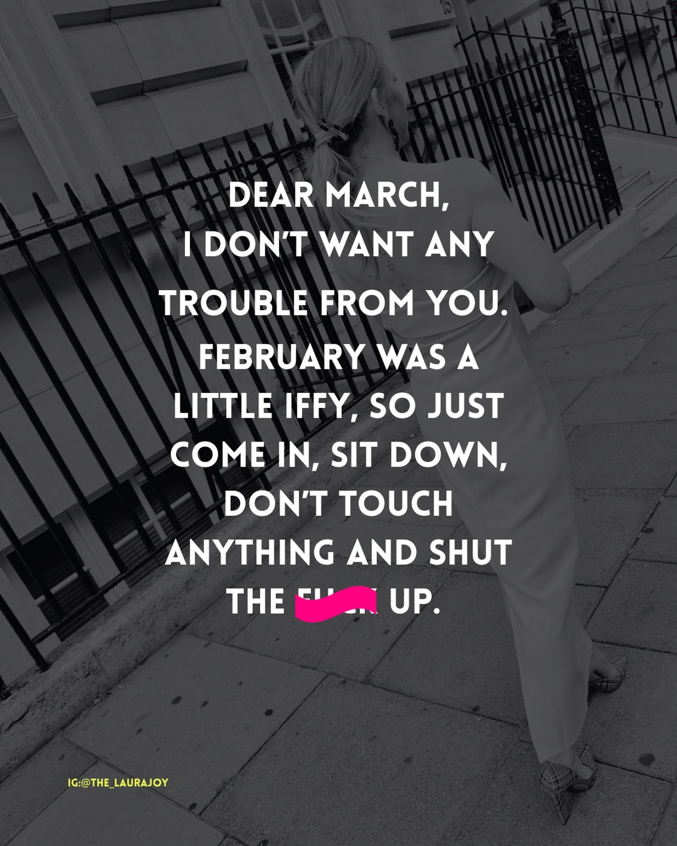 No new month new me rants, because crikey February was a lot...

The Lows: 

 ● I over committed on too many things and worked a lot. 

 ● Because I over committed I travelled way too much.

 ● The result was my routines went out the window.

 ● My t