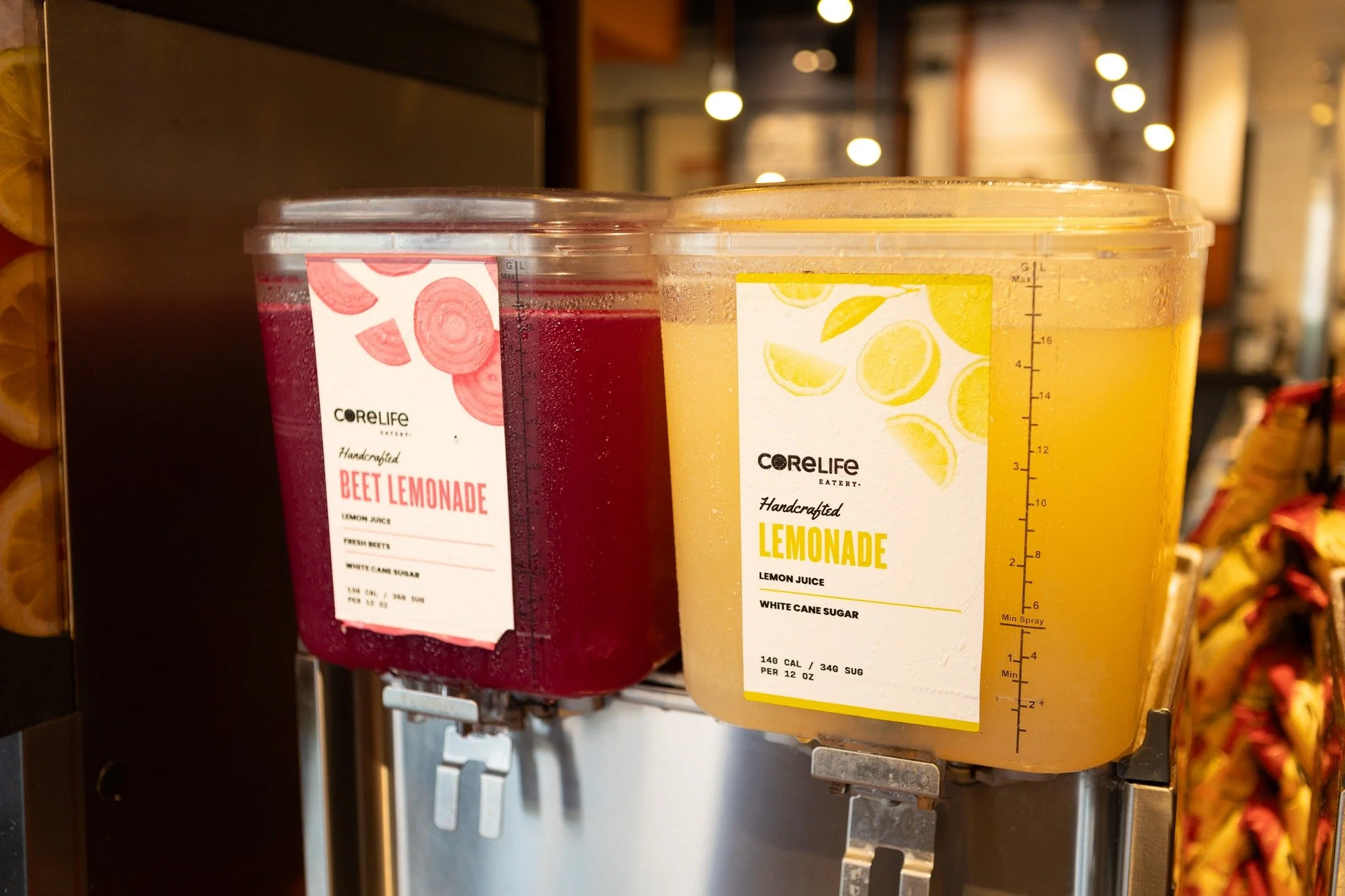 🥤✨ Sip on something fresh!
From lemonades 🍋 to refreshing teas 🍵  our beverages are the perfect way to cool down and fuel up.

Pair your bowl with your favorite drink today at CoreLife Eatery! 💚