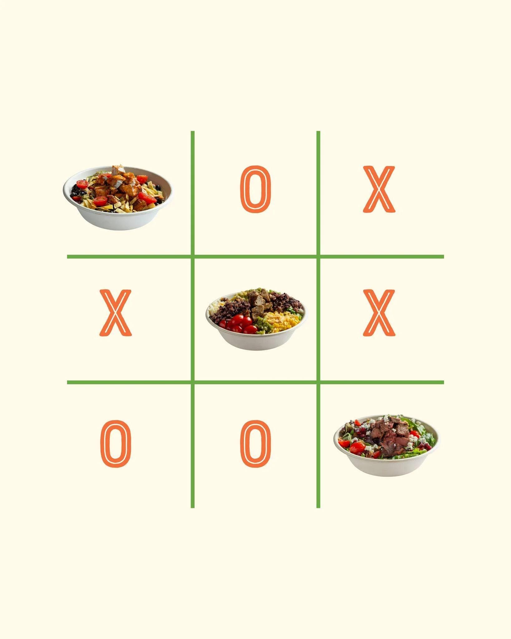 Game on 🎯

Are you Team X or Team O?

Pick your winning bowl and tell us your move in the comments ⬇️

No matter how you play it, you can&rsquo;t lose with fresh, scratch-made favorites from CoreLife Eatery.

Your turn.