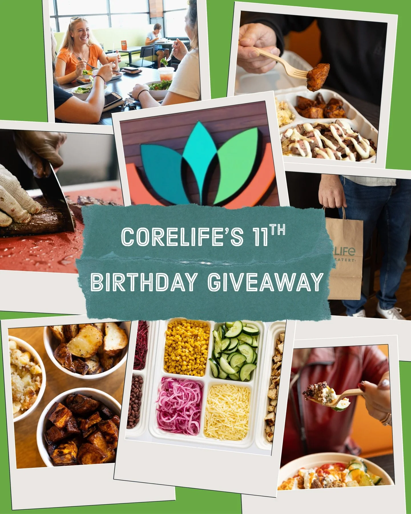 ✨IT'S OUR 11th BIRTHDAY🎉

As part of our celebrations, we're running an IG giveaway- 5 of our amazing followers will receive $25 gift cards! Here's how to enter: 

1.) make sure you're following us!
2.) tag 3 friends in the comments 
3.) comment you