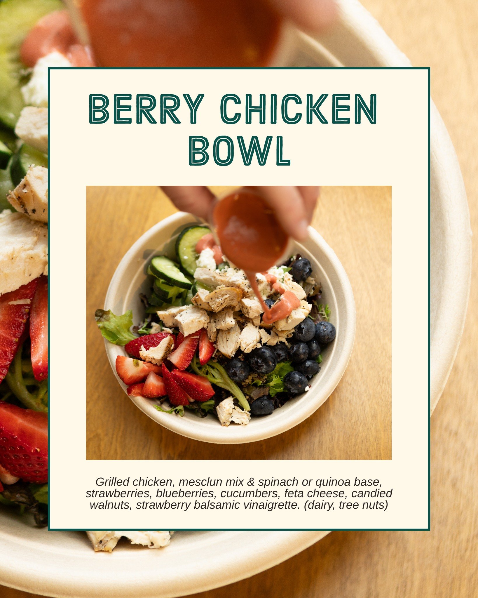 If you&rsquo;ve been waiting to try it&mdash;or already love it&mdash;now&rsquo;s the time.

Our Berry Bowl is a fresh mix of juicy berries and feel-good ingredients that&rsquo;s light, refreshing, and packed with flavor in every bite 💜✨

Once it&rs