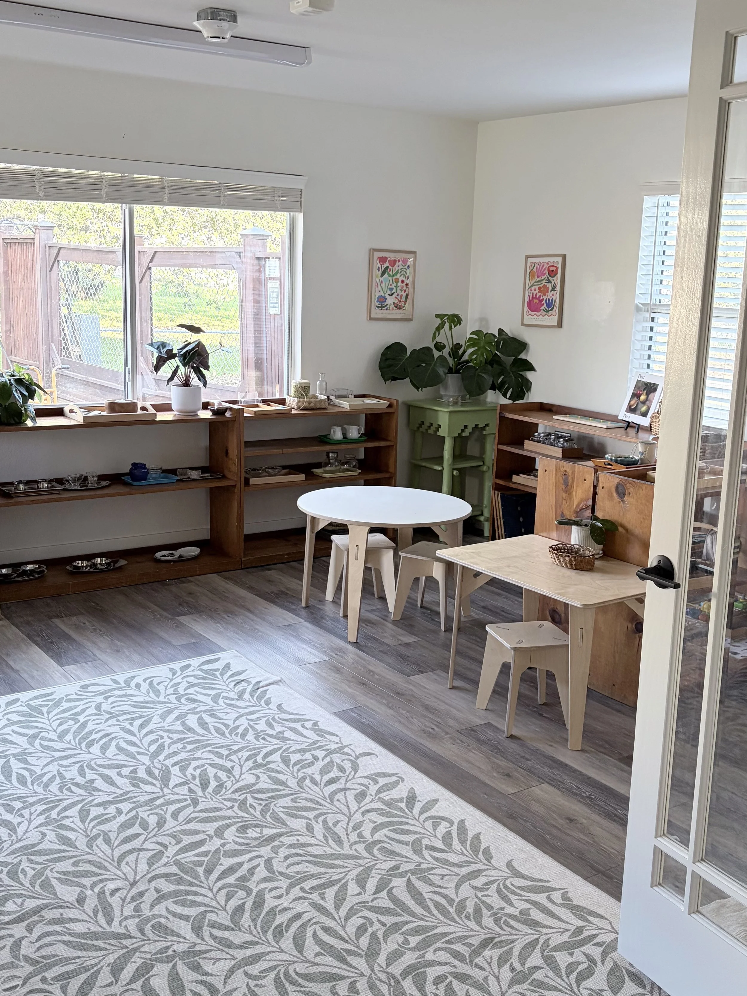 Photo of indoor classroom