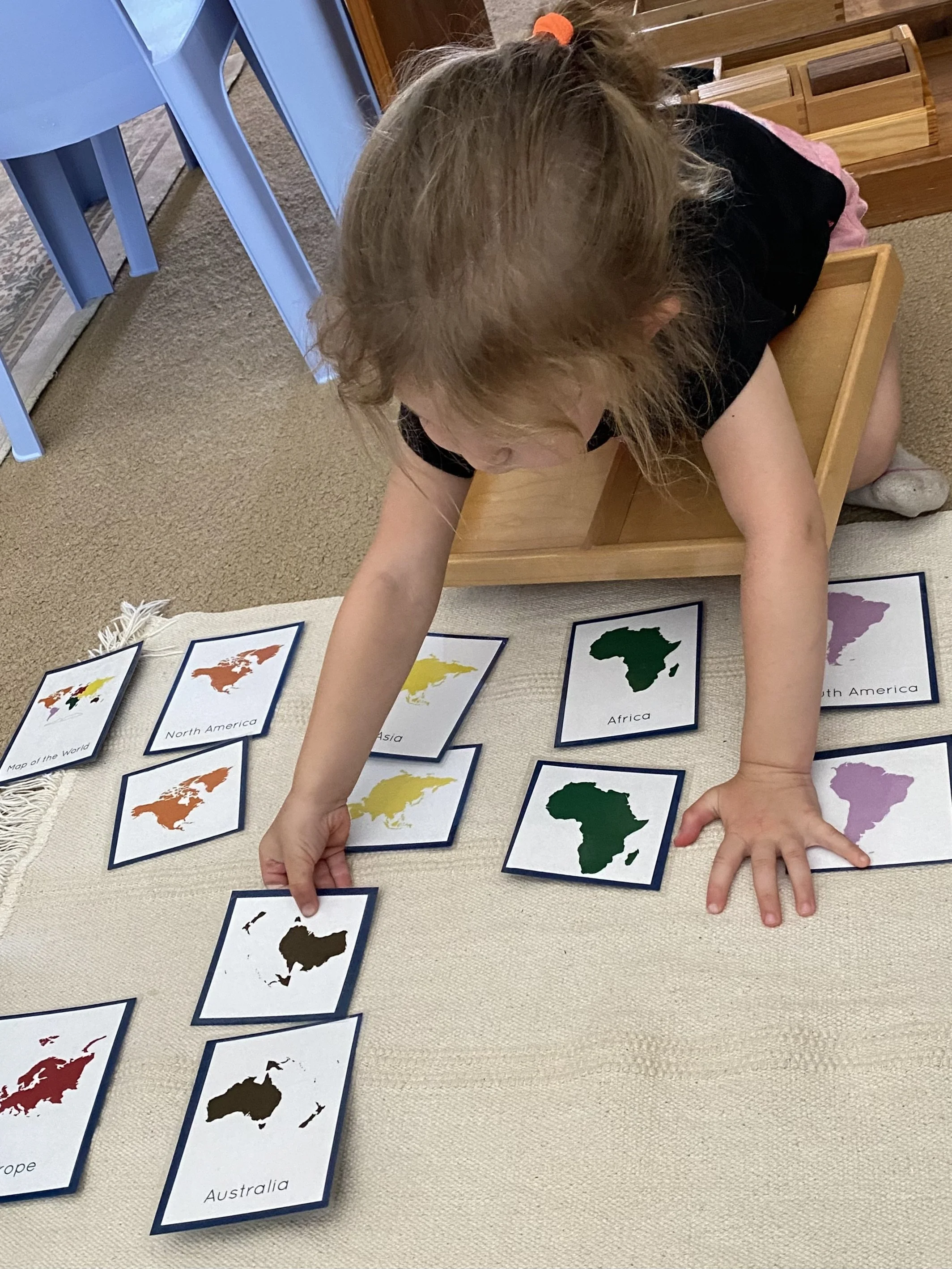 Identifying and matching continents