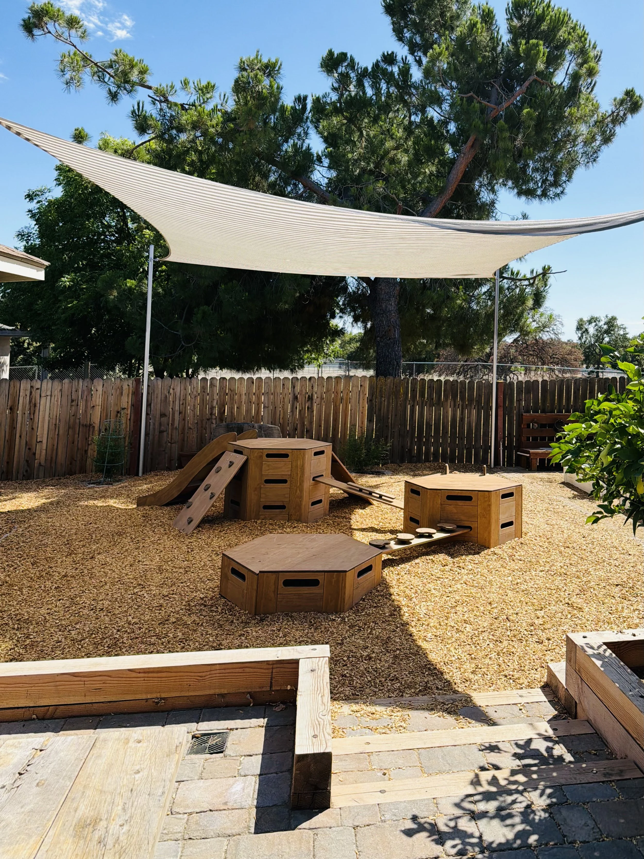 outdoor play structure