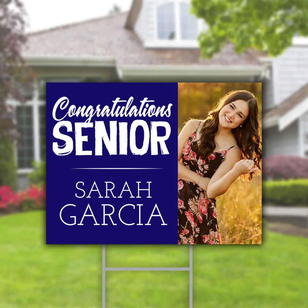 Custom Senior Graduation Yard Sign | 02