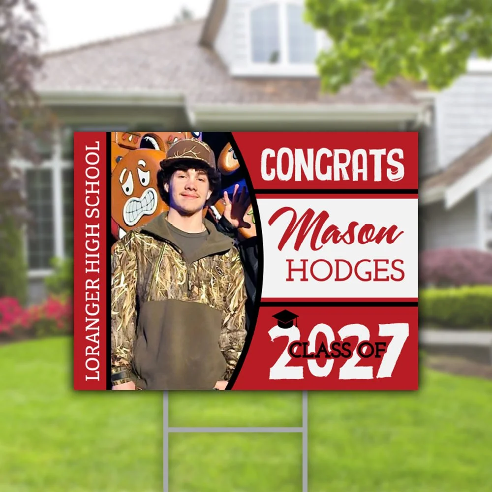 Custom Senior Graduation Yard Sign | 03