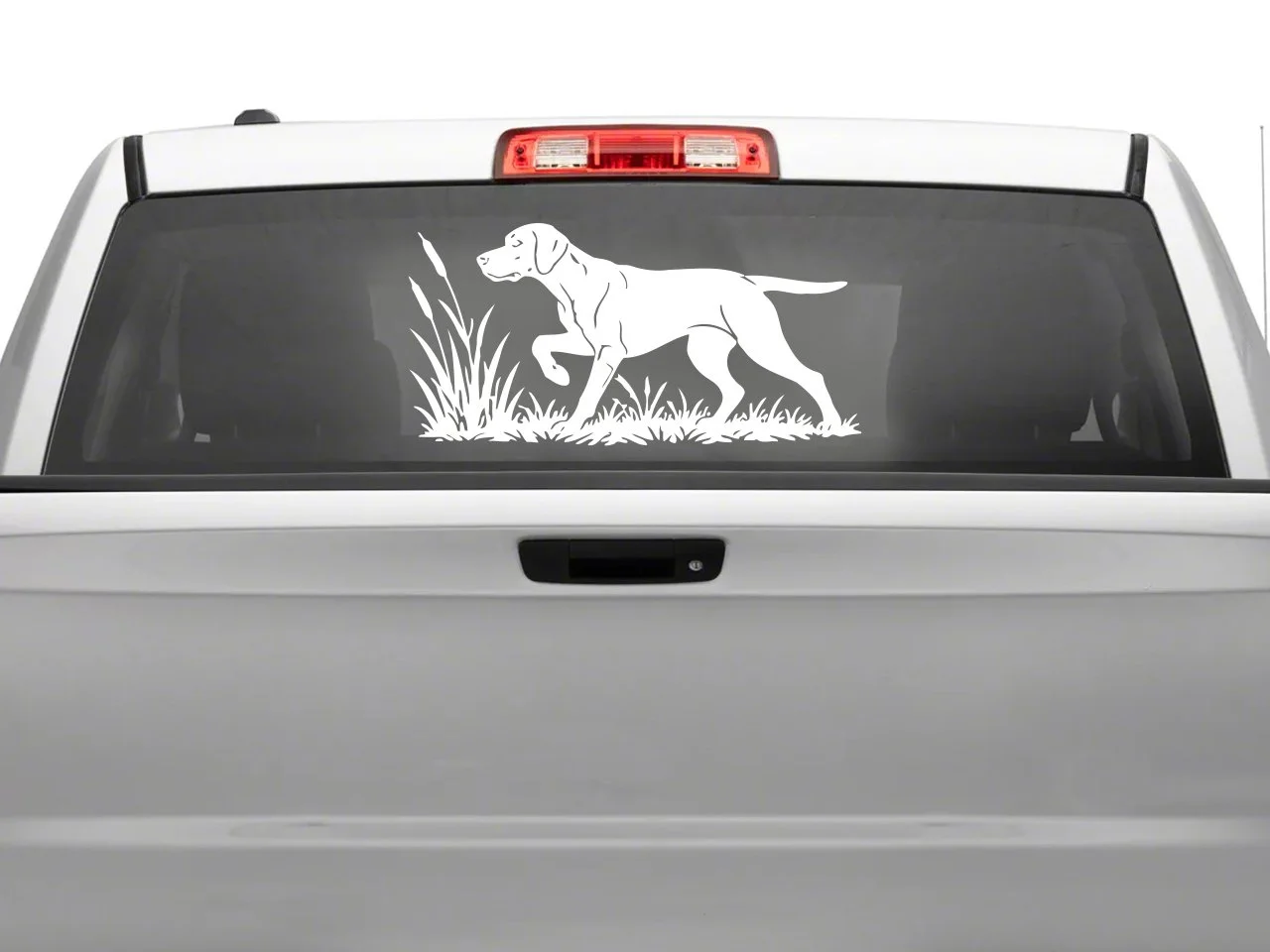 Hunting Pointer Dog Window Decal