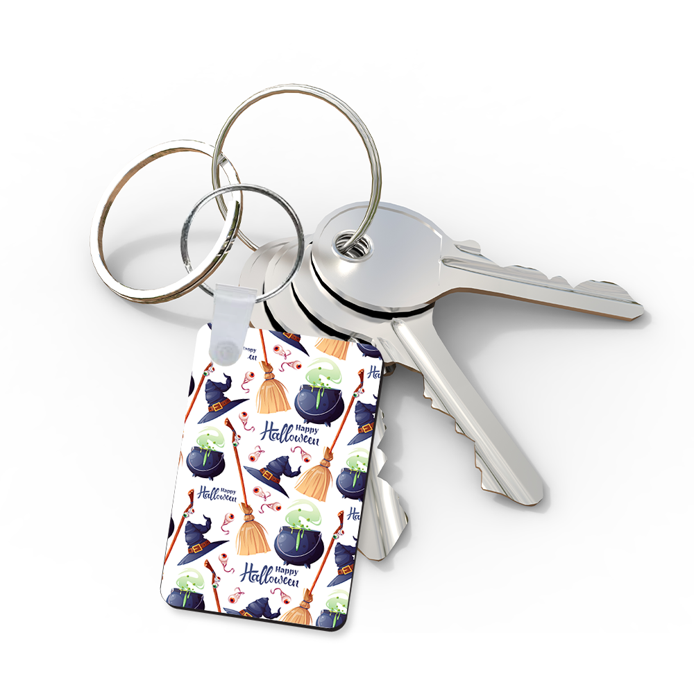 Witches Halloween Keychain