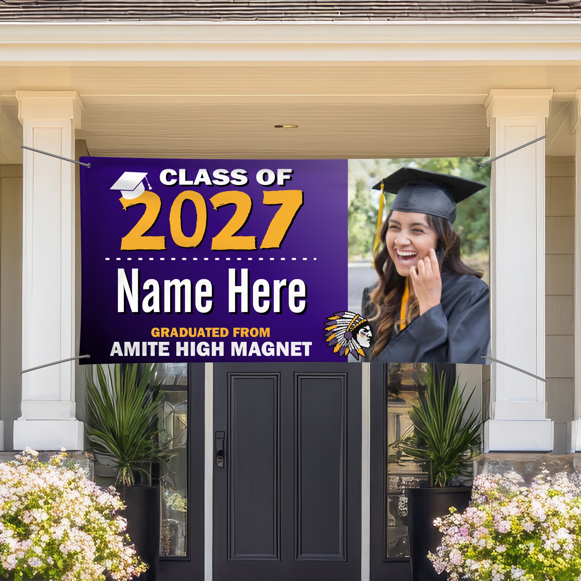 Personalized Senior Graduation Banner | 07