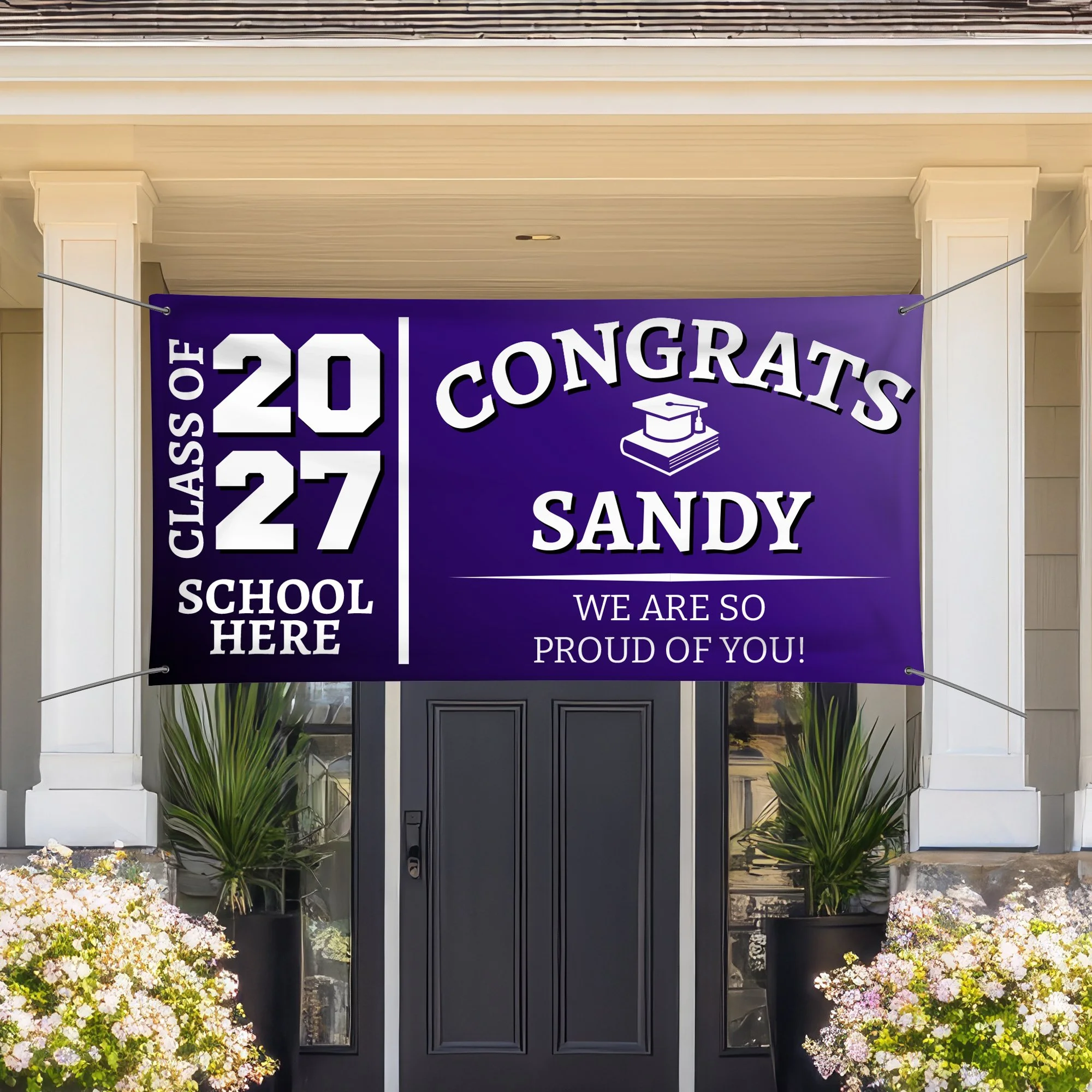Personalized Senior Graduation Banner | 06