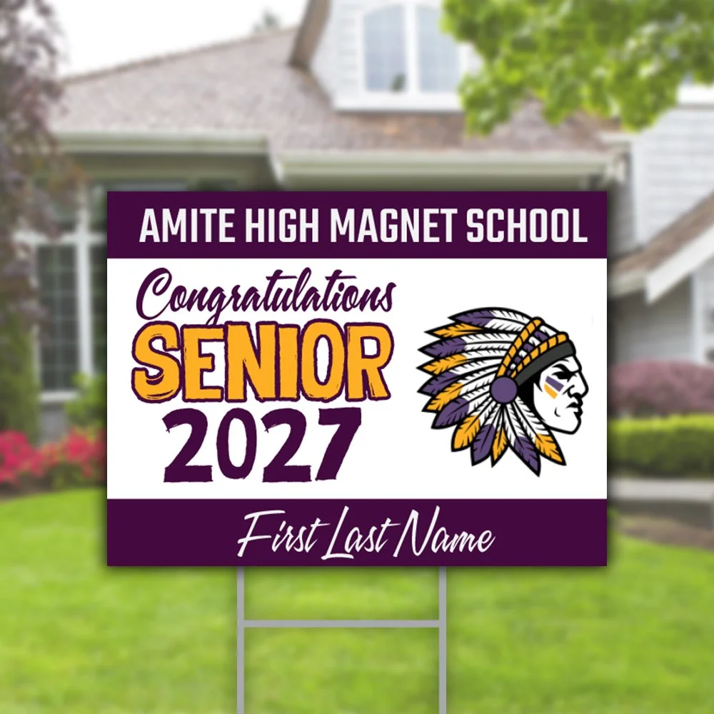 Custom Senior Graduation Yard Sign | 05