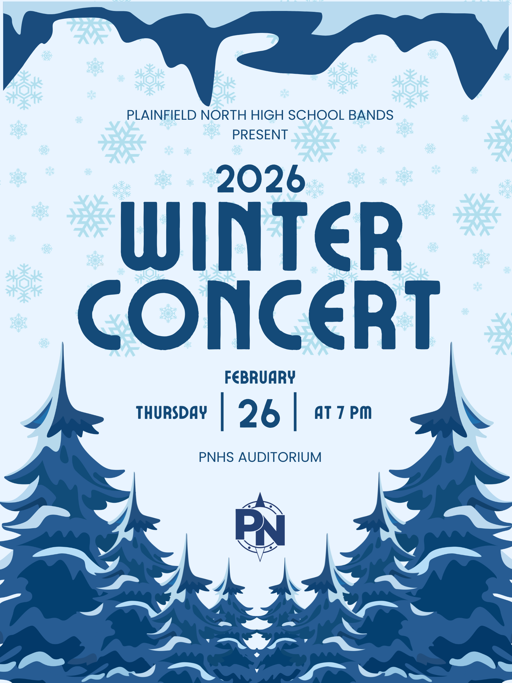 WINTER CONCERT – Thursday, Feb 26