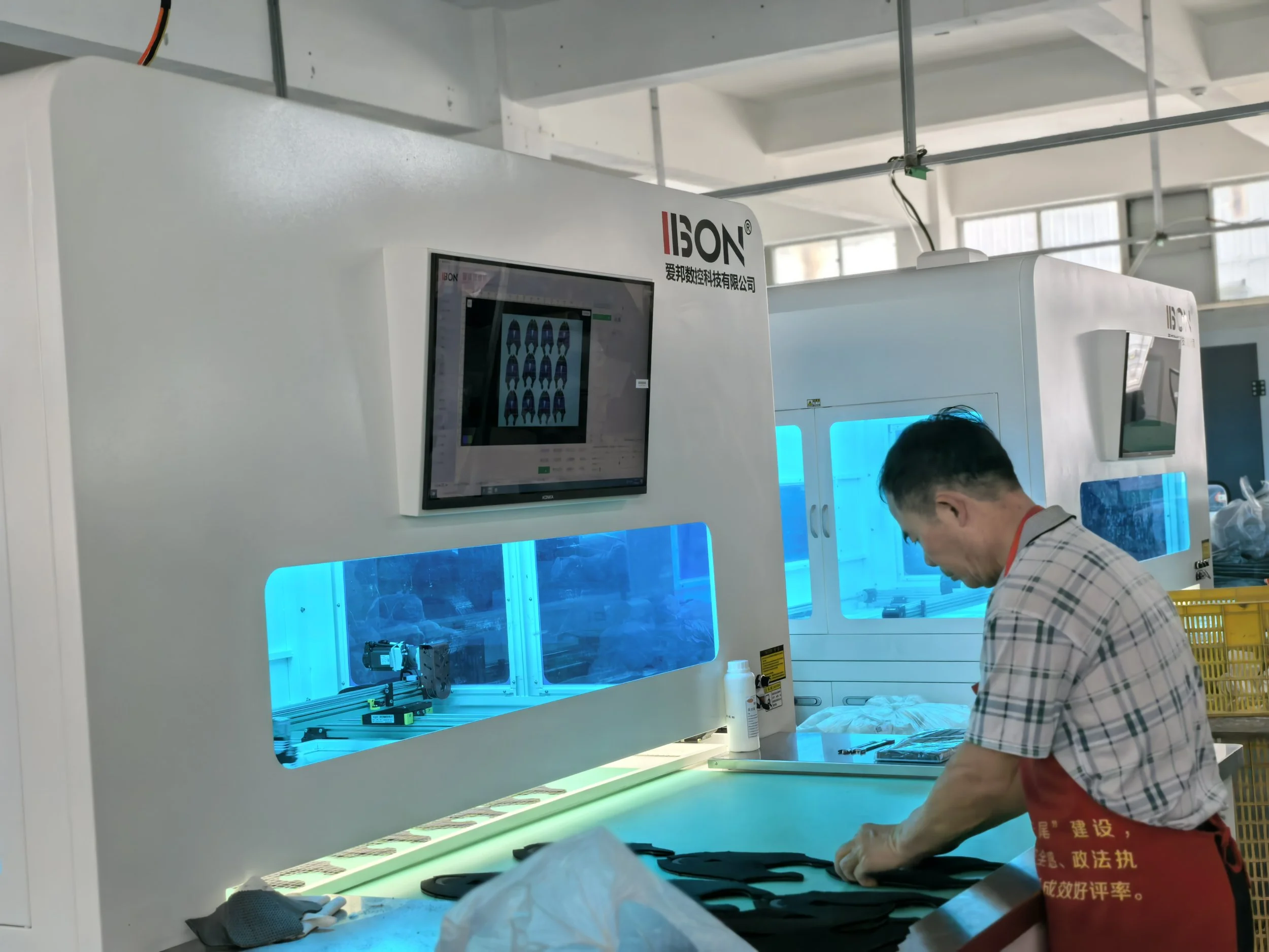 Why a Large Fujian Shoe Factory Replaced S*F Marking Machines with IBON for 50,000–80,000 Shoe Uppers Per Day