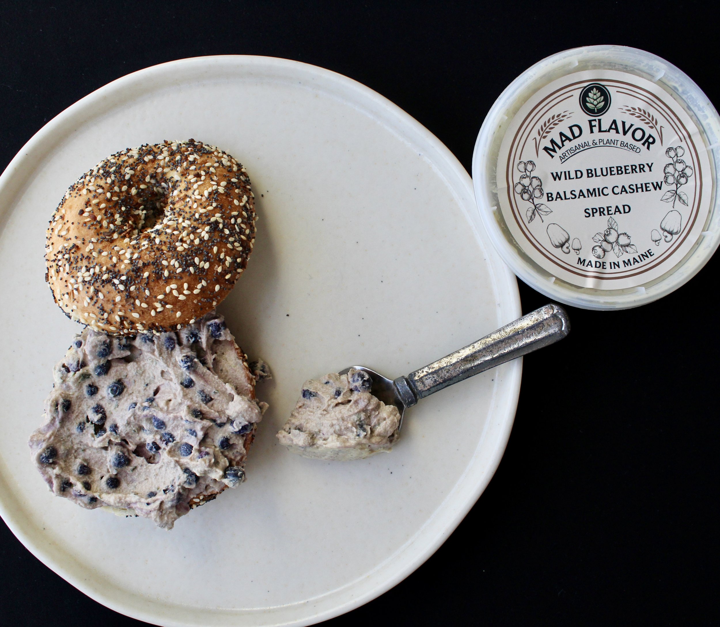 Wild Blueberry Balsamic Cashew Spread