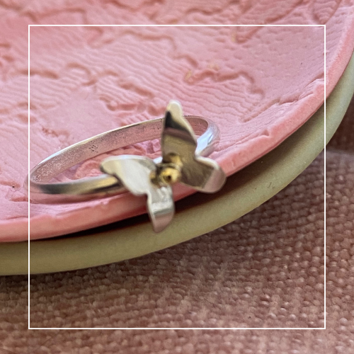 Stirling silver butterfly ring Forged with Grace and Joy 2.png
