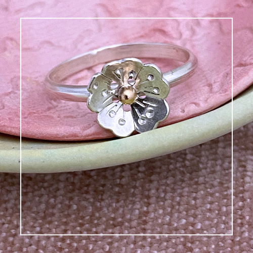 Stirling Silver flower bloom ring Forged with Grace and Joy 2.png