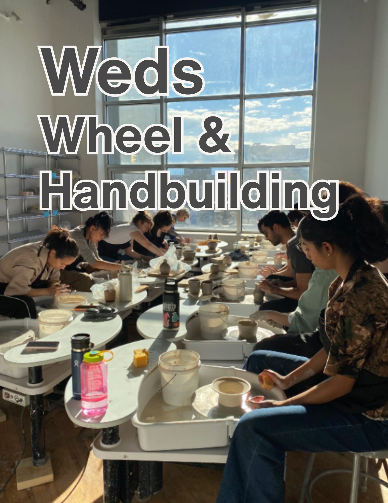 Fall Weds Wheel Throwing & Handbuilding (All Levels)