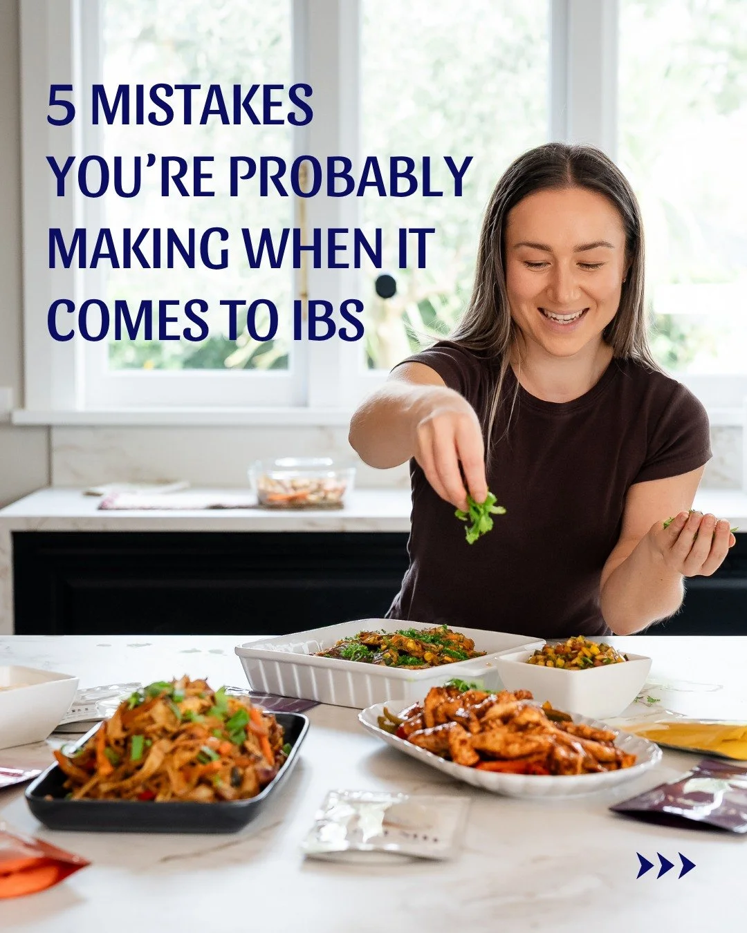 These are the 5 most common mistakes I see people making when it comes it IBS, in clinic 🙅&zwj;♀️

1. Stop over complicating it and get the basics right. 

Sorry guys, the basics aren't sexy BUT THEY WORK! Eat at least 3 meals daily, sleep 8 hours, 