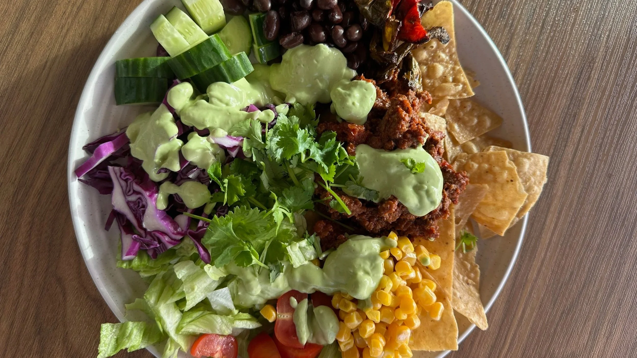low FODMAP Mexican Nacho Bowl