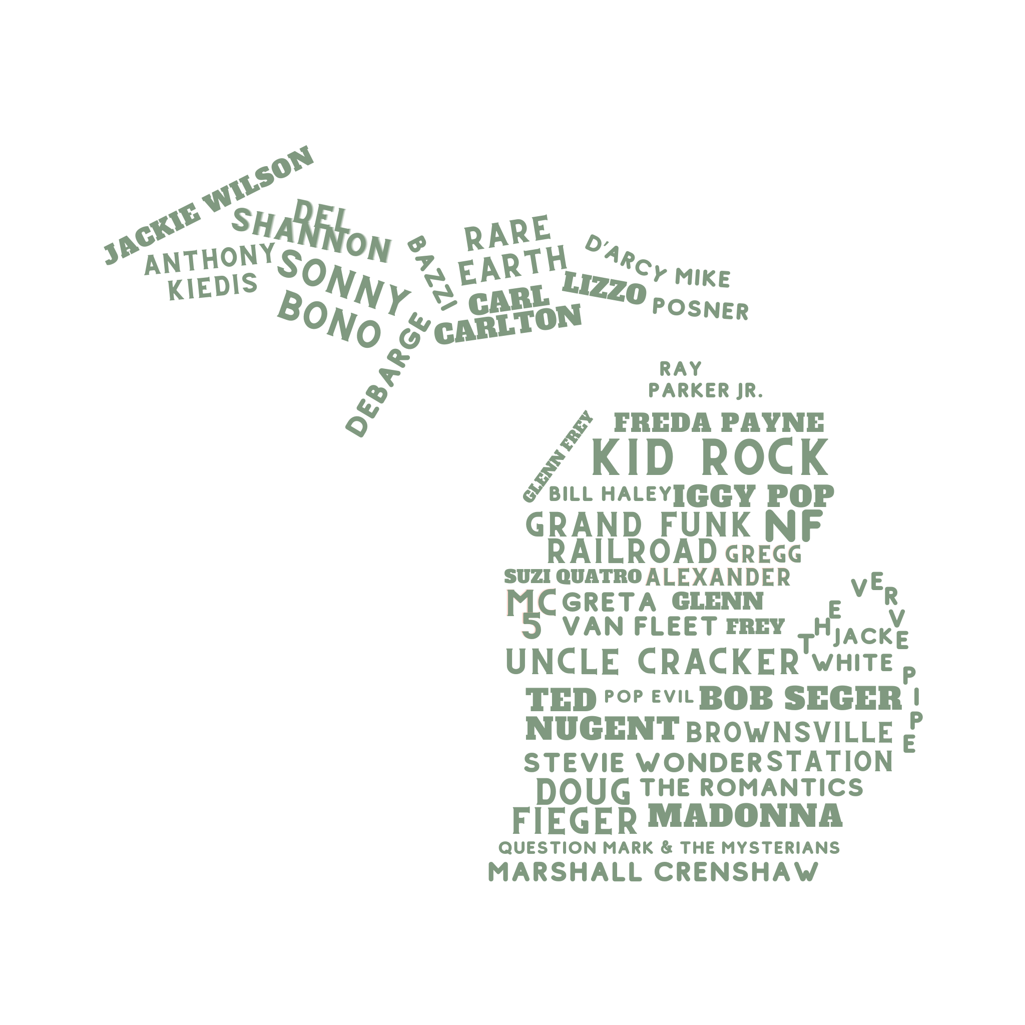 2022 Michigan Musicians - Apparel Design