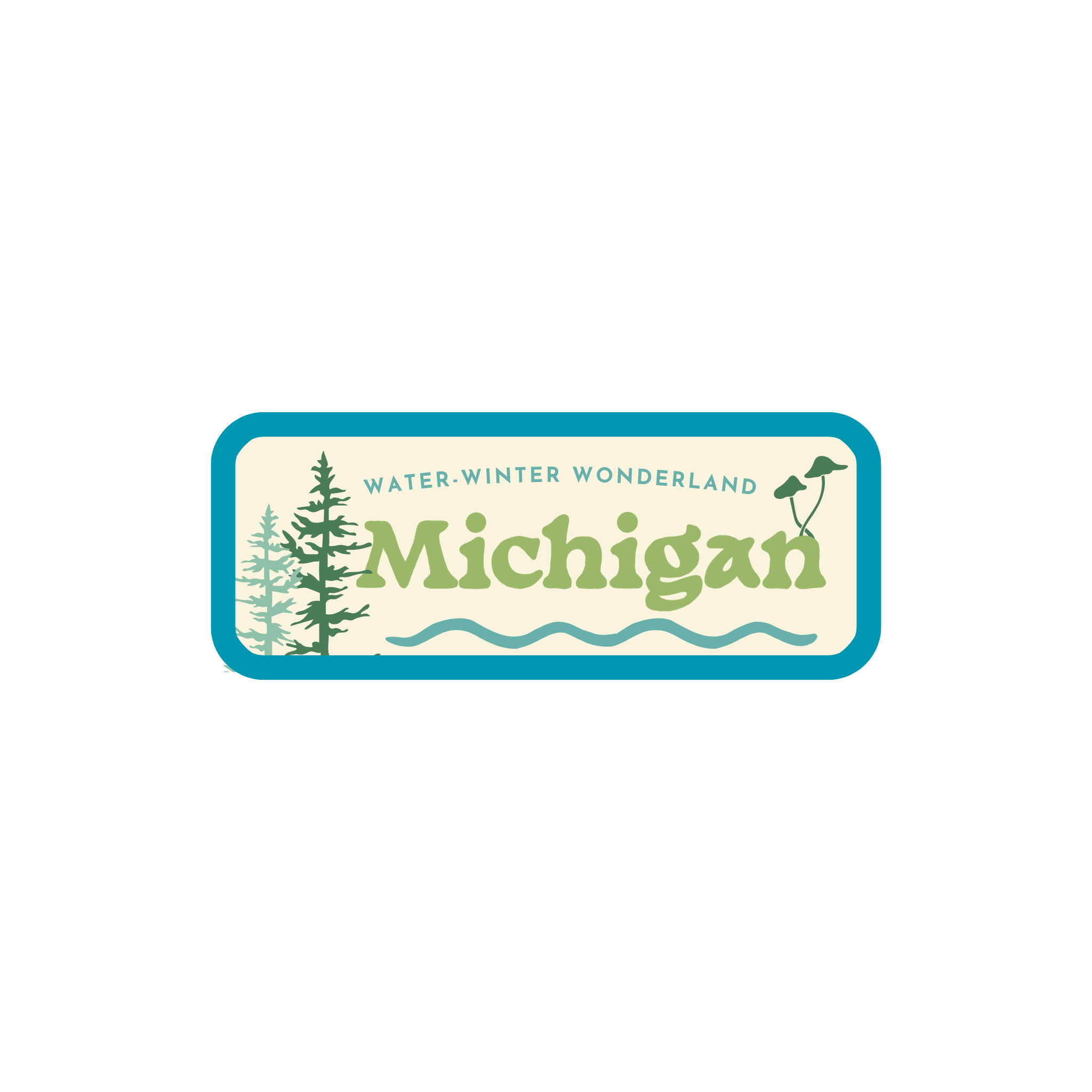 2024 Michigan Sticker - Designed for my Personal Etsy