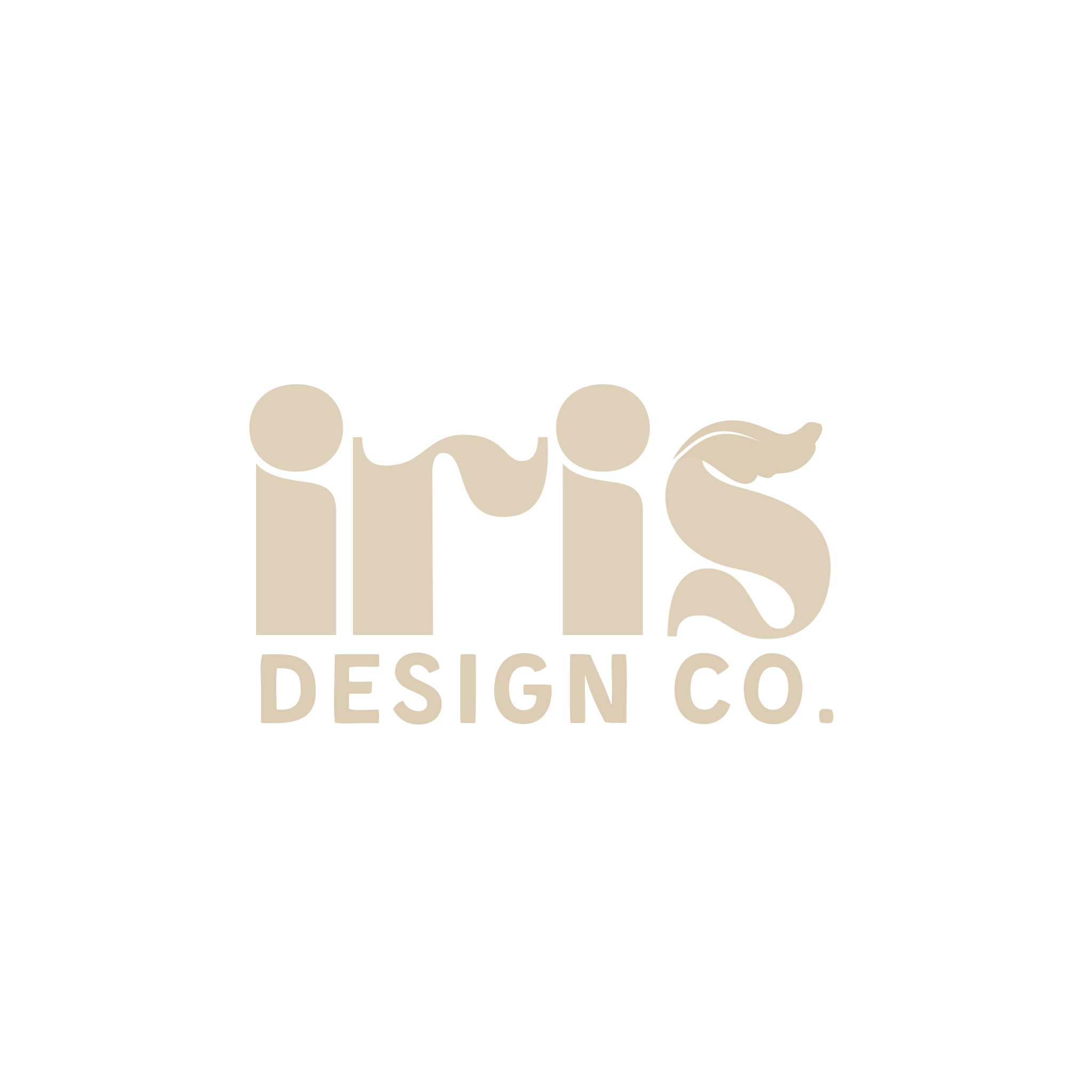 2024 Iris Design Co. - Logo for my Personal Etsy